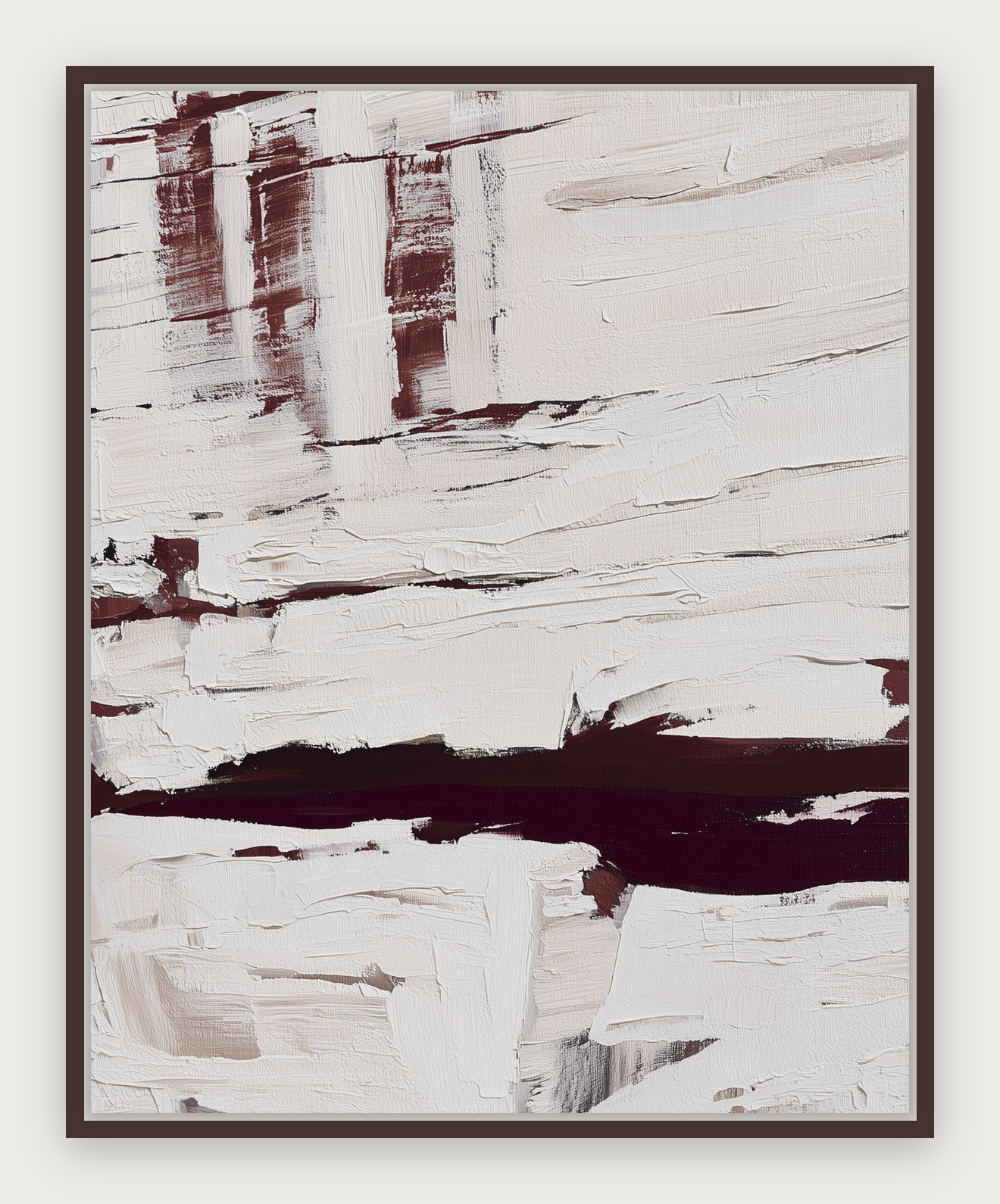 Castle Cove Print — Sandstone