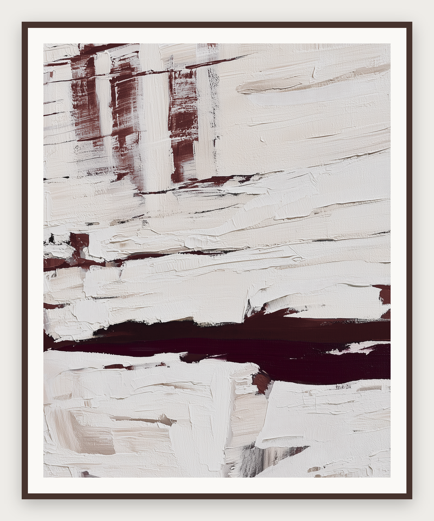 Castle Cove Print — Sandstone