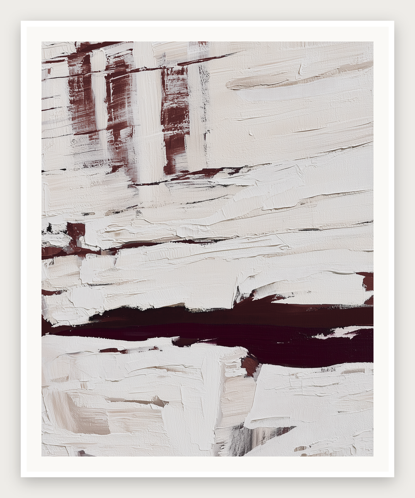 Castle Cove Print — Sandstone